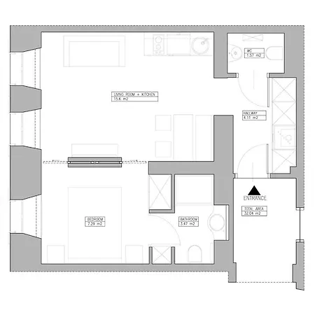 Apartament Waw301, Kazimierz - Kraków